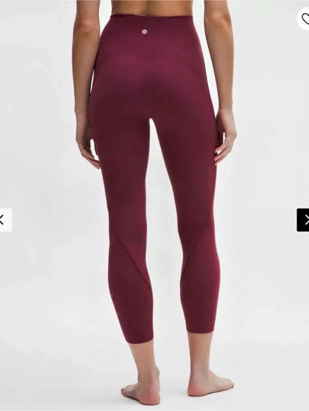 lululemon Align No Line High-Rise Pant Burgundy Leggings